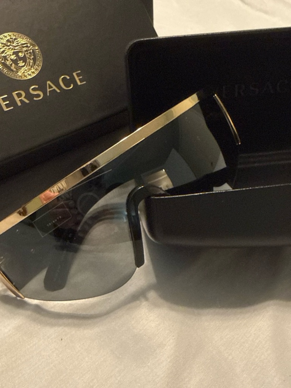 Versace Tribute Shield Sunglasses